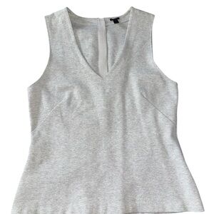 J. Crew Gray Fitted Tank Top